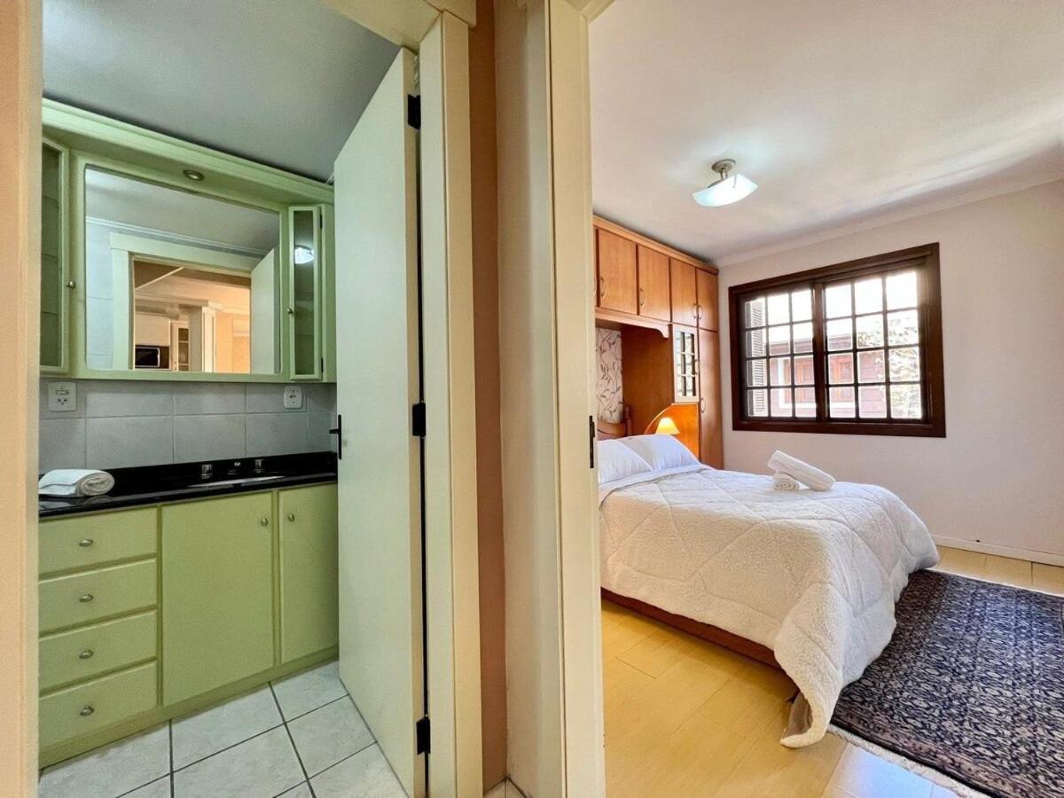 Apartamento San Pietro Centro 3 Dorm By Achei Temporada กรามาโด ภายนอก รูปภาพ